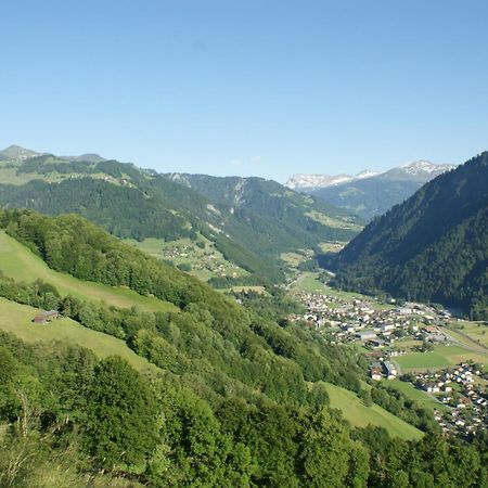 Gaestehaus Alpina In Fanas Bagian luar foto