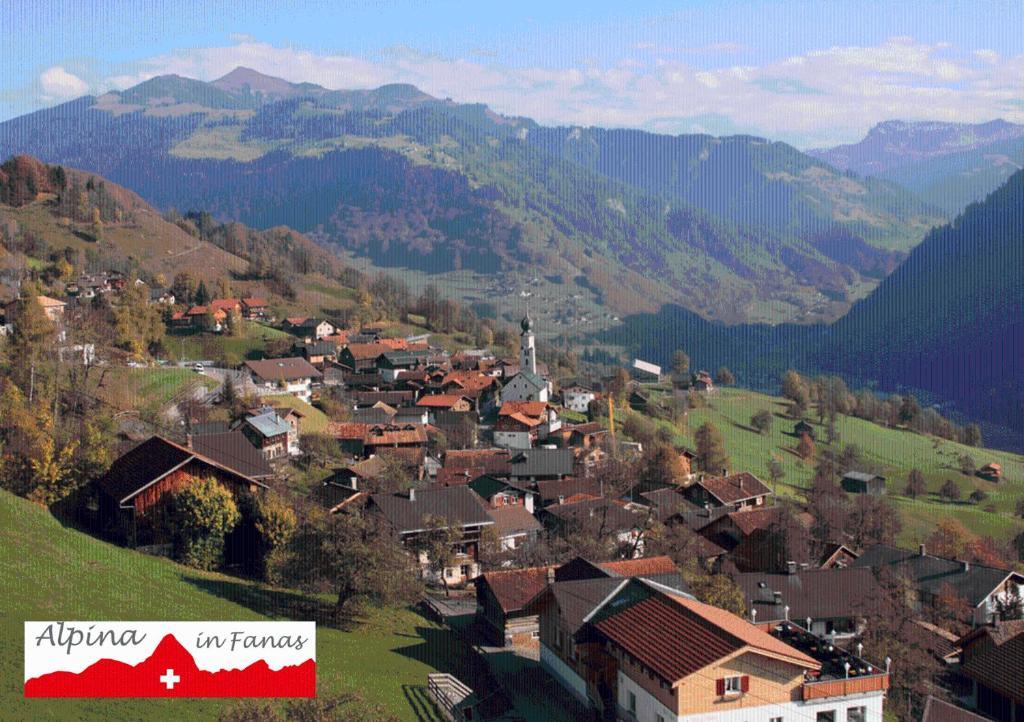 Gaestehaus Alpina In Fanas Bagian luar foto